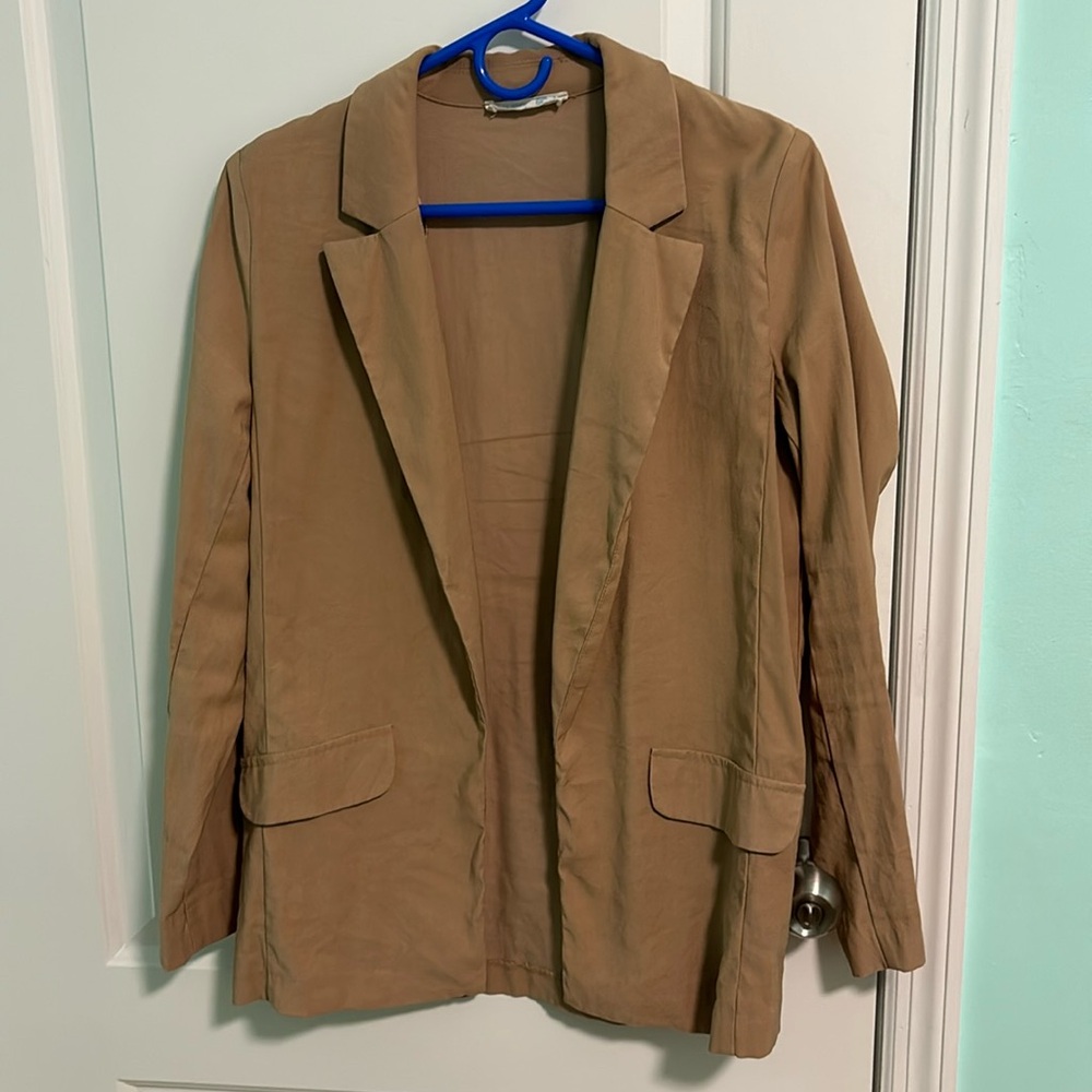 Tan blazer